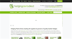 Desktop Screenshot of hedgingplantsdirect.co.uk